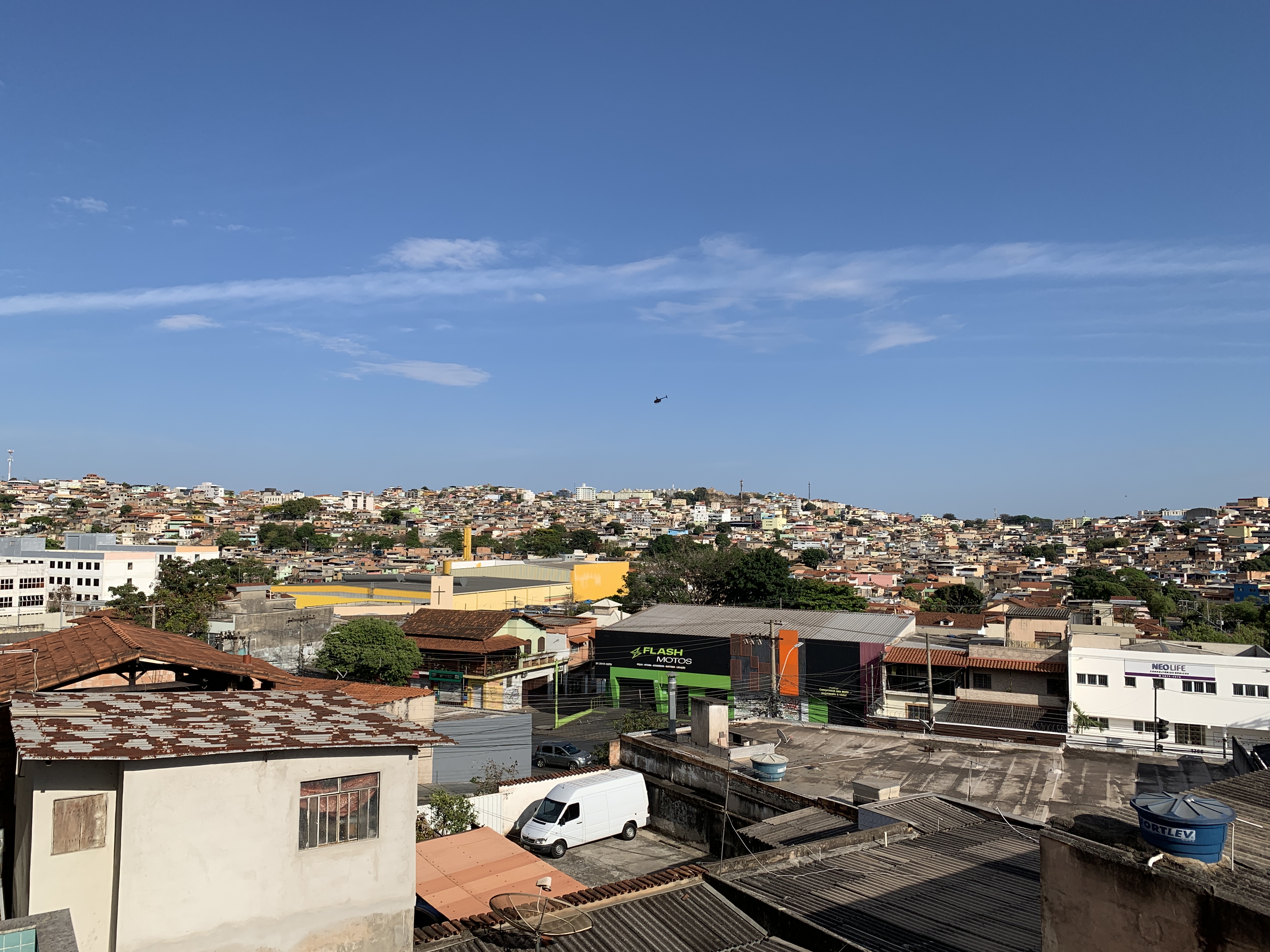 Panorama - bairros próximos ao Barreiro de Baixo, BHte, MG